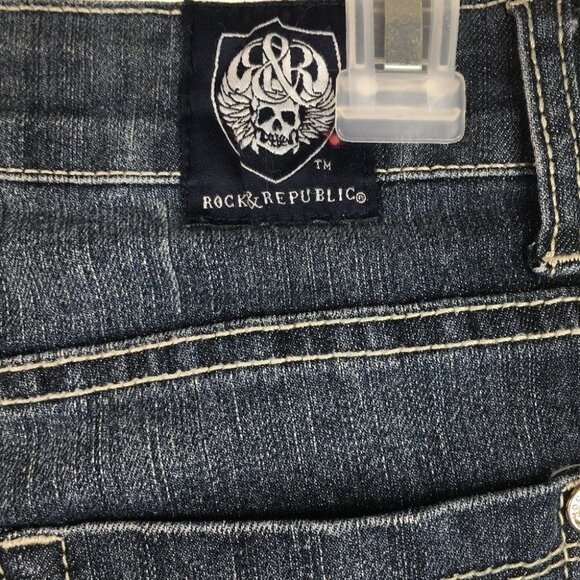 Rock & Republic blue jeans - Picture 5 of 12